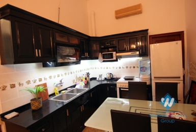 Spacious and unique French style house for rent in Tay Ho area 